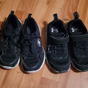 Skechers and under Armour tennis shoes size 13